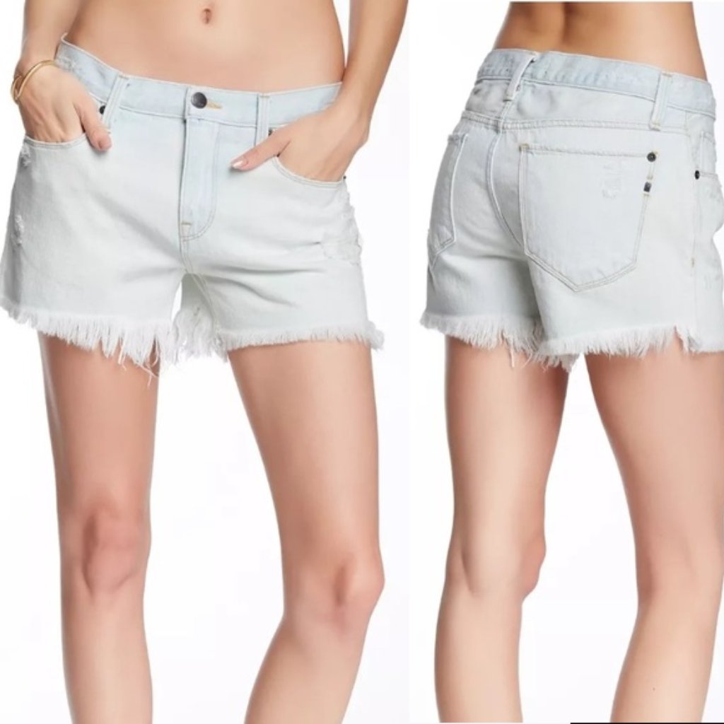 Genetic Denim | Stevie Shorts 3" Inseam Frayed Hem